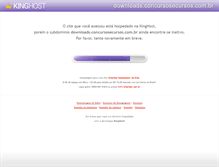 Tablet Screenshot of downloads.concursosecursos.com.br